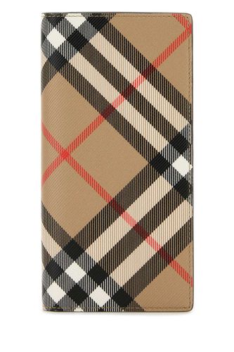 Burberry Printed Canvas Wallet - Burberry - Modalova