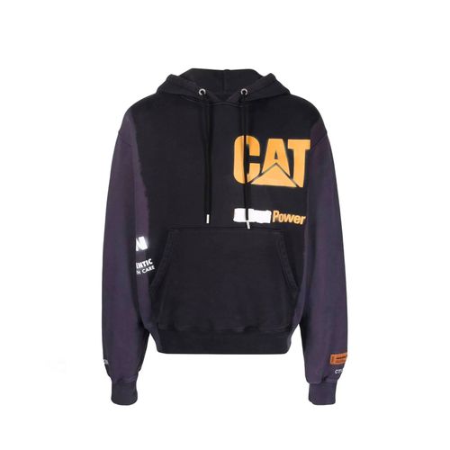 HERON PRESTON Cat Hooded Sweatshirt - HERON PRESTON - Modalova