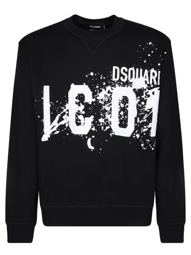 Logo Printed Crewneck Sweatshirt - Dsquared2 - Modalova