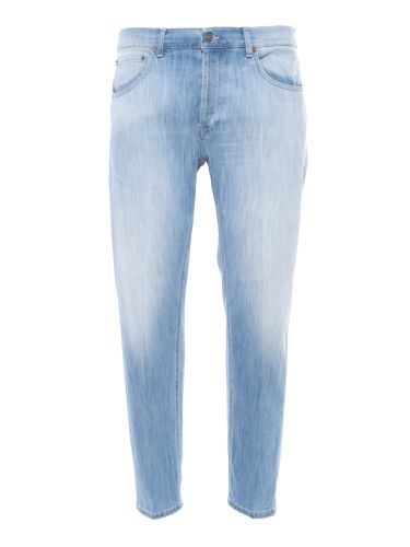 Dondup Washed Light Blue Jeans - Dondup - Modalova