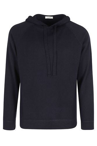 Maglia Hoodie Lana Merinos - Paolo Pecora - Modalova