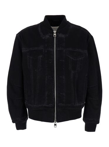 Denim Nero Trompleil - Alexander McQueen - Modalova