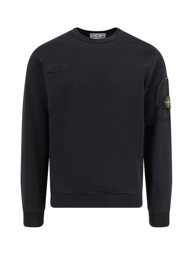 Compass Patch Crewneck Sweatshirt - Stone Island - Modalova