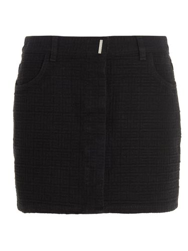 Mid-rise Monogram Mini Skirt - Givenchy - Modalova