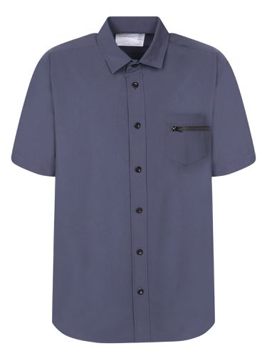 Sacai Blue Taffeta Shirt - Sacai - Modalova