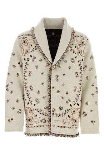 Embroidered Jacquard Bandana Cardigan - Alanui - Modalova