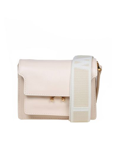 Small Trunk Soft Shoulder Bag In Color Leather - Marni - Modalova