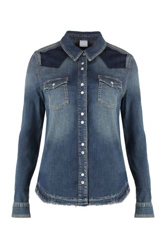 Pinko Cantico Denim Shirt - Pinko - Modalova