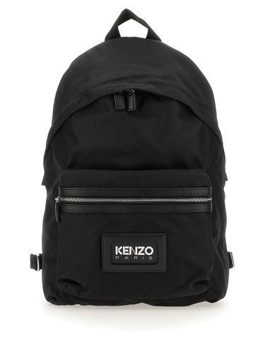Kenzo Logo Patch Backpack - Kenzo - Modalova