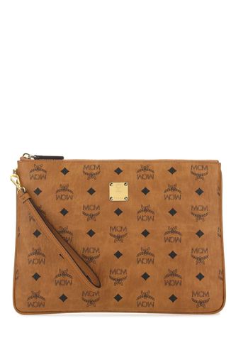 MCM Printed Canvas Clutch - MCM - Modalova