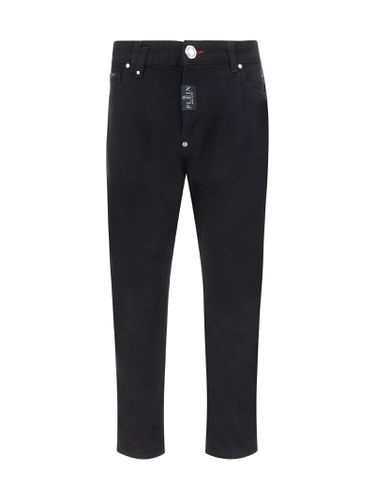 Philipp Plein Denim Pants - Philipp Plein - Modalova