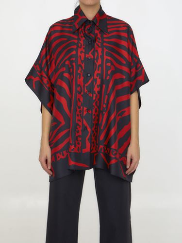 Pattern Print Loose Fit Shirt - Dolce & Gabbana - Modalova