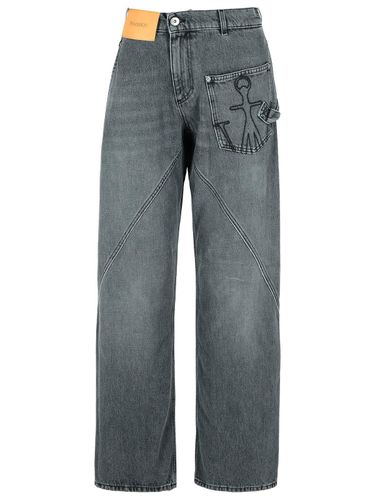 J. W. Anderson twisted Denim Jeans - J.W. Anderson - Modalova