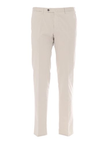 Trousers - Slim, Flat Front, Diagonal Pockets - PT Torino - Modalova