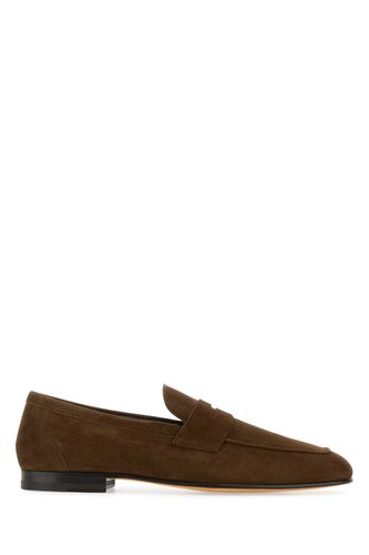 Tod's Brown Suede Loafers - Tod's - Modalova