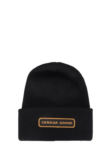 Logo Embroidered Beanie - Canada Goose - Modalova