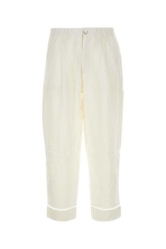 Farm Rio White Linen Pant - Farm Rio - Modalova