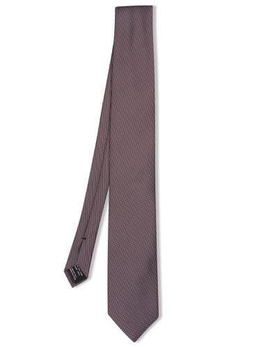 Mini Polka Dot Silk Tie In - Tom Ford - Modalova