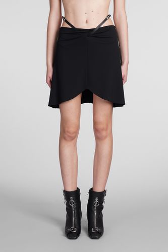 Courrèges Skirt In Black Viscose - Courrèges - Modalova