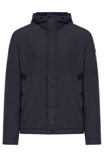 Compass Patch Hooded Jacket - Stone Island - Modalova