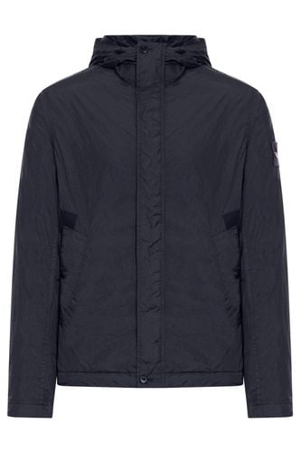 Compass Patch Hooded Jacket - Stone Island - Modalova