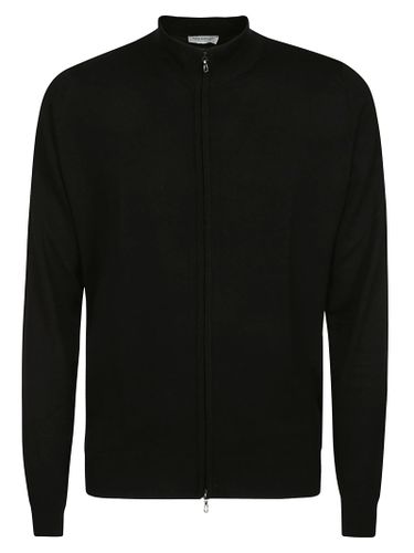 John Smedley Full Zip Jacket Ls - John Smedley - Modalova