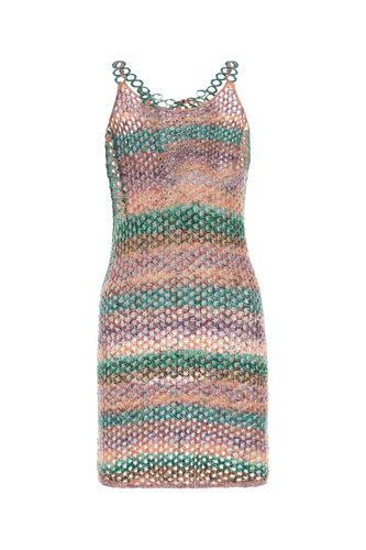 Multicolor Crochet Mini Dress - Chloé - Modalova