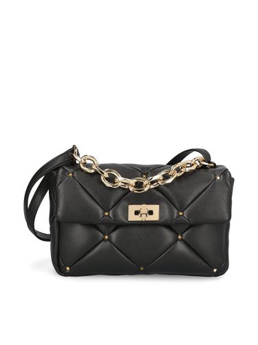 Garavani Roman Stud Foldover Top Shoulder Bag - Valentino Garavani - Modalova