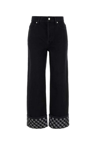 Monogram Detailed Jeans - Alexander Wang - Modalova