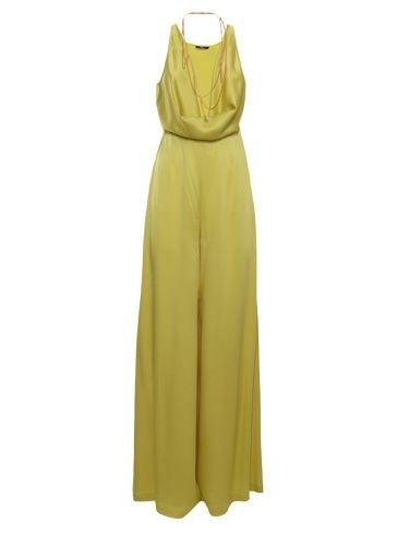 Elegant Yellow Jumpsuit - Elisabetta Franchi - Modalova
