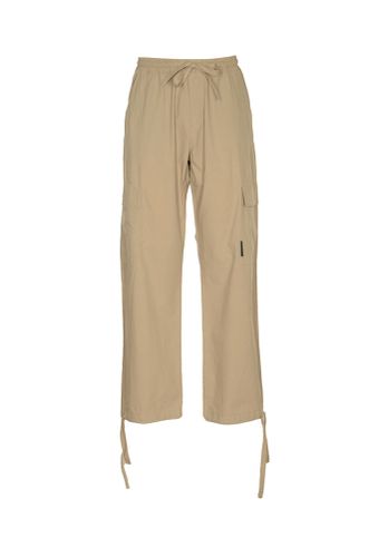 Drawstring Waist Wide Leg Cargo Pants - MSGM - Modalova