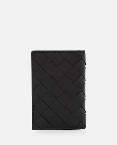 Intrecciato Leather Card Holder - Bottega Veneta - Modalova