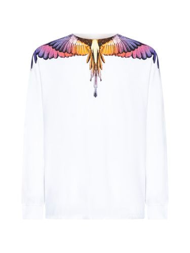 Icon Wings Regular Long Sleeve T-shirt - Marcelo Burlon - Modalova