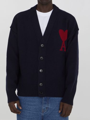 Ami De Coeur Cardigan - Ami Alexandre Mattiussi - Modalova