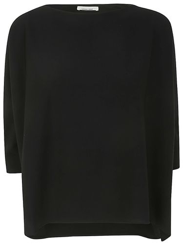 Asymmetric Crew Neck Sweater - Liviana Conti - Modalova