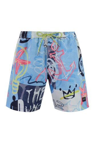 Paul & Shark Printed Swim Shorts - Paul & Shark - Modalova