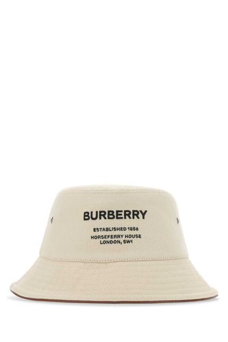 Burberry Sand Cotton Hat - Burberry - Modalova