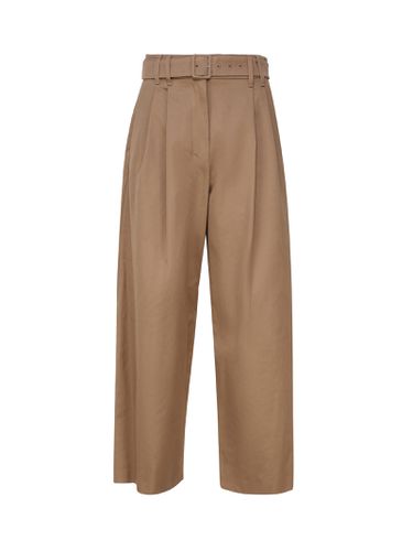 S Max Mara Dina Cotton Trousers - 'S Max Mara - Modalova