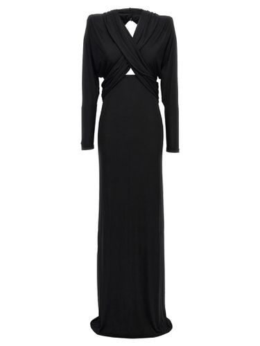 Saint Laurent Long Hooded Dress - Saint Laurent - Modalova