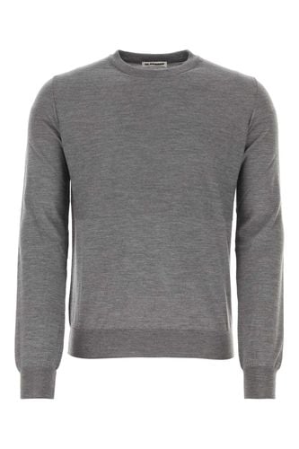 Jil Sander Grey Wool Sweater - Jil Sander - Modalova