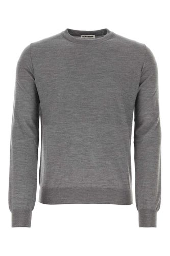 Jil Sander Grey Wool Sweater - Jil Sander - Modalova