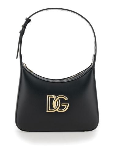 Shoulder Bag With Logo Detail In Smooth Leather Woman - Dolce & Gabbana - Modalova