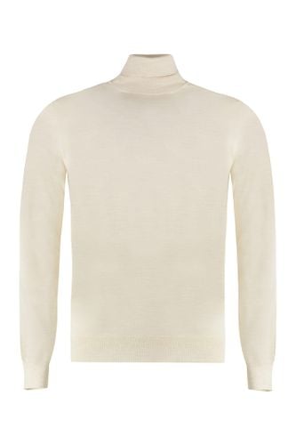 Turtleneck Merino Wool Sweater - Drumohr - Modalova