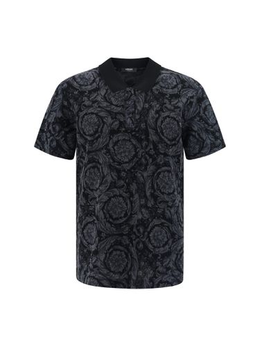 Versace Slim Fit Polo Shirt - Versace - Modalova