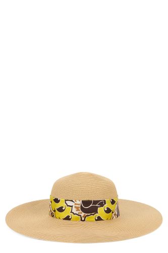 Elegant Summer Hat With A Wide Brim - Valentino Garavani - Modalova