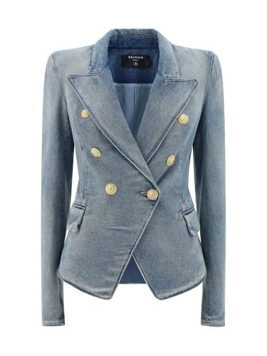 Balmain Denim Jacket - Balmain - Modalova