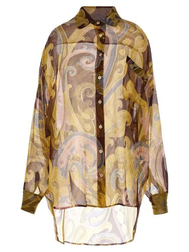 Etro Printed Silk Shirt - Etro - Modalova