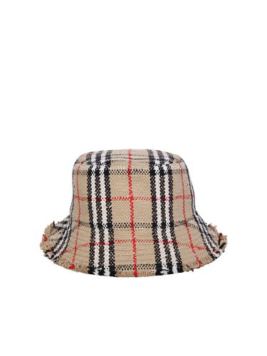 Burberry Tweed Bucket Hat - Burberry - Modalova