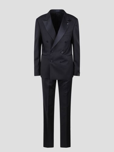 Double Breasted Tailored Suit - Tagliatore - Modalova