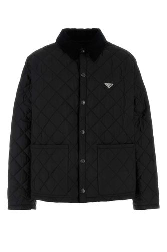 Prada Black Re-nylon Padded Jacket - Prada - Modalova